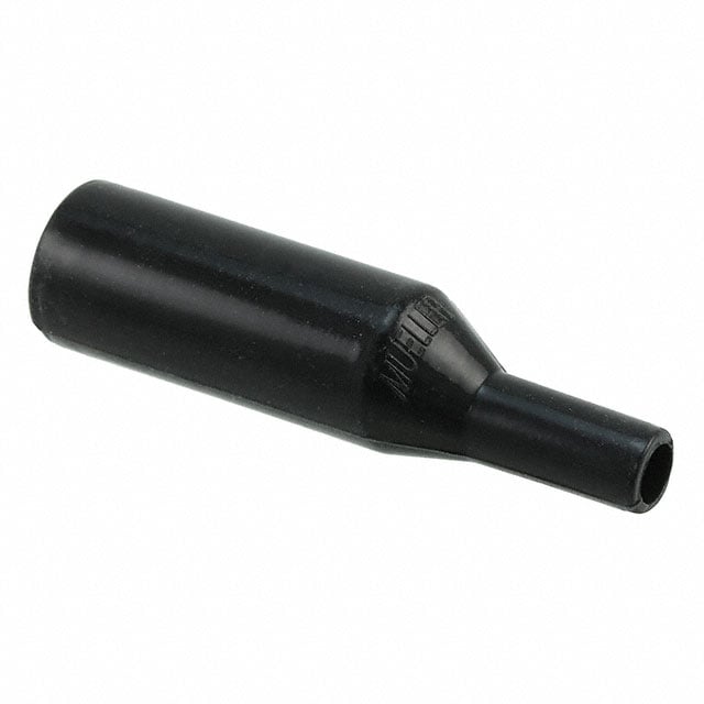 Mueller Electric Co BU-62S-0 BU Clip de prueba, conductor, sonda Aislante, negro