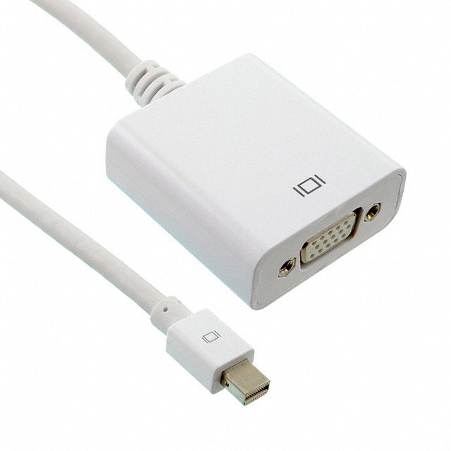 Adam Tech CA-MINIDP-VGAF-10FT - D-Sub de 15 pos hembra, densidad alta (HD) a Mini DisplayPort, macho 10.00' (3.05m)