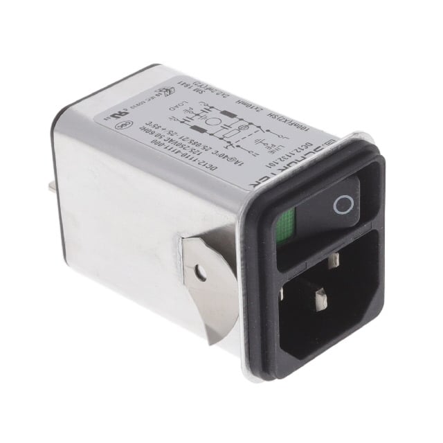 SCHURTER Inc. DC12.1132.101 DC12 - Receptáculo, clavijas macho - Módulo - -
