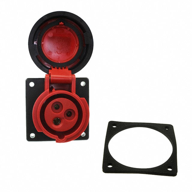 Altech Corporation F31S55A - Pin y manguito (2P3W) Receptáculo, enchufes hembra 20A 480VCA