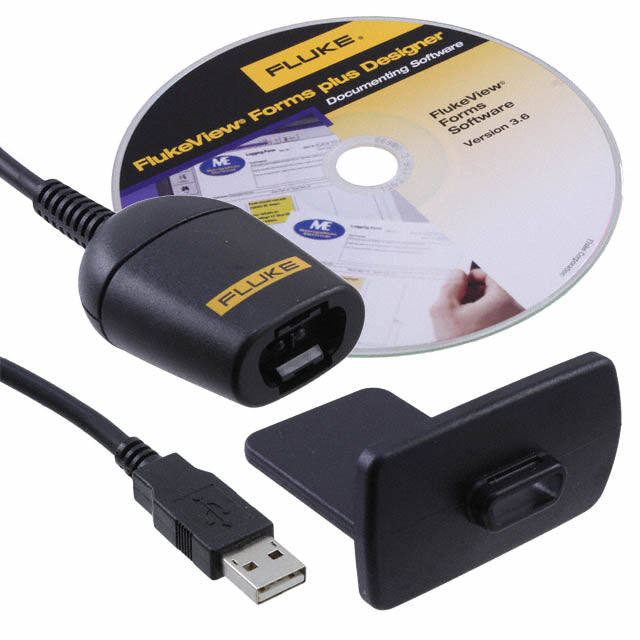 Fluke Electronics FVF-SC2 FlukeView® Forms Multímetro Software y cable, versión 3.3