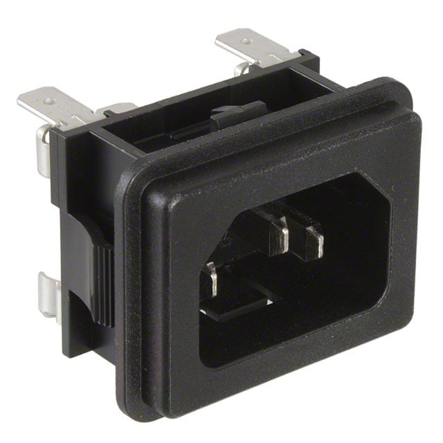 SCHURTER Inc. GSF2.2035.01 GSF2 - Receptáculo, hojas macho 10A 125VCA