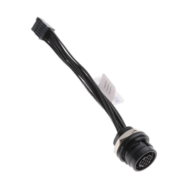 Samtec Inc. MCR-8-02-L-00.10-S-01 AccliMate™ MCR 8 Conector circular, hembra y de 12 pos a conector rectangular de 12 pos 0.33' (100.0mm)
