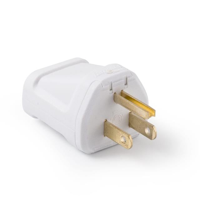 Famatel USA 0-1101 - NEMA 5-15P Clavija de conexión, hojas macho 15A 125V