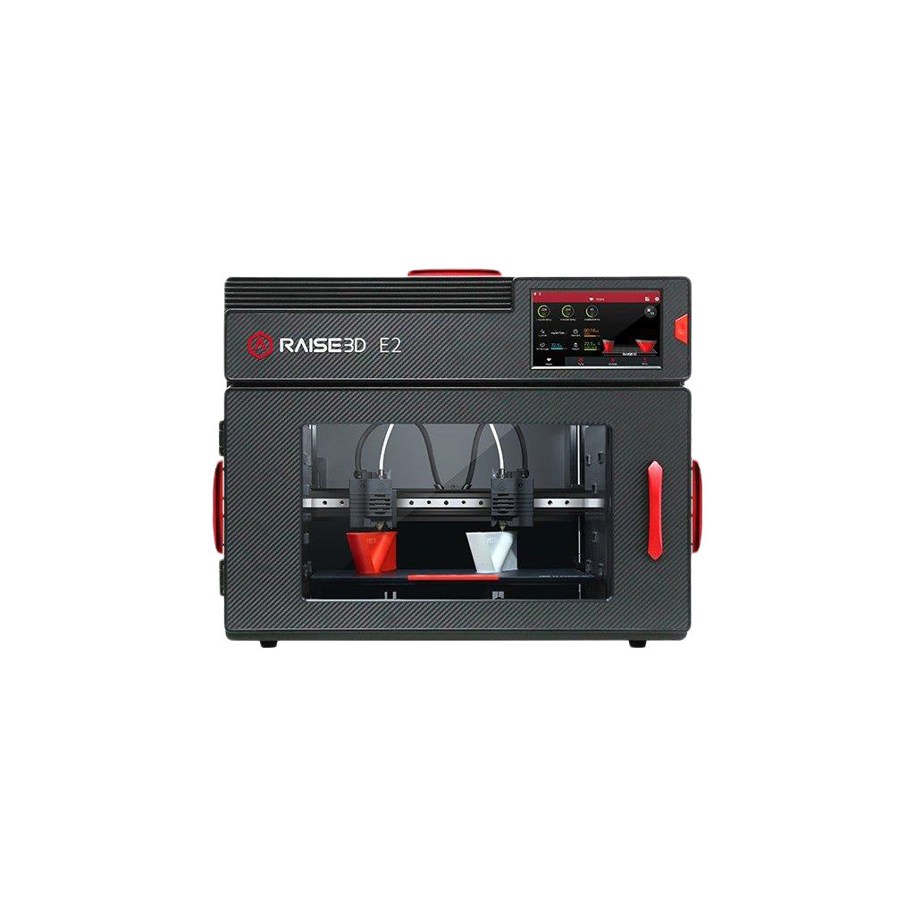 Raise 3D 1.01.018.001A01 E2 23.900" x 23.500" x 18.300" (607.06mm x 596.90mm x 464.82mm) USB, WiFi
