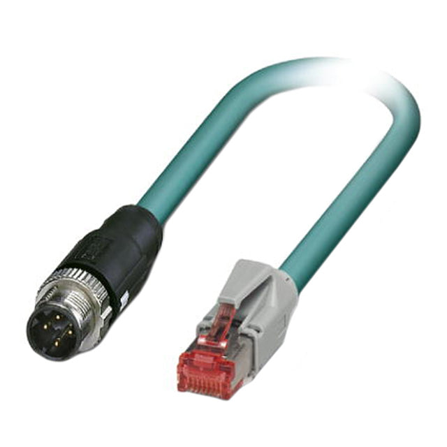 Phoenix Contact 1409862 - Circular de 04 pos macho a RJ45, 8p4c 49.21' (15.00m)