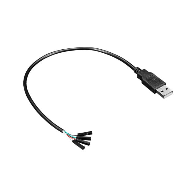 Adafruit Industries LLC 4448 - Clavija de conexión macho USB A a cable (redondo) con tomas de conexión (4) 0.98' (300.0mm)