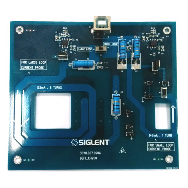 Siglent Technologies NA, Inc. DF2001A - Osciloscopio Análisis de potencia