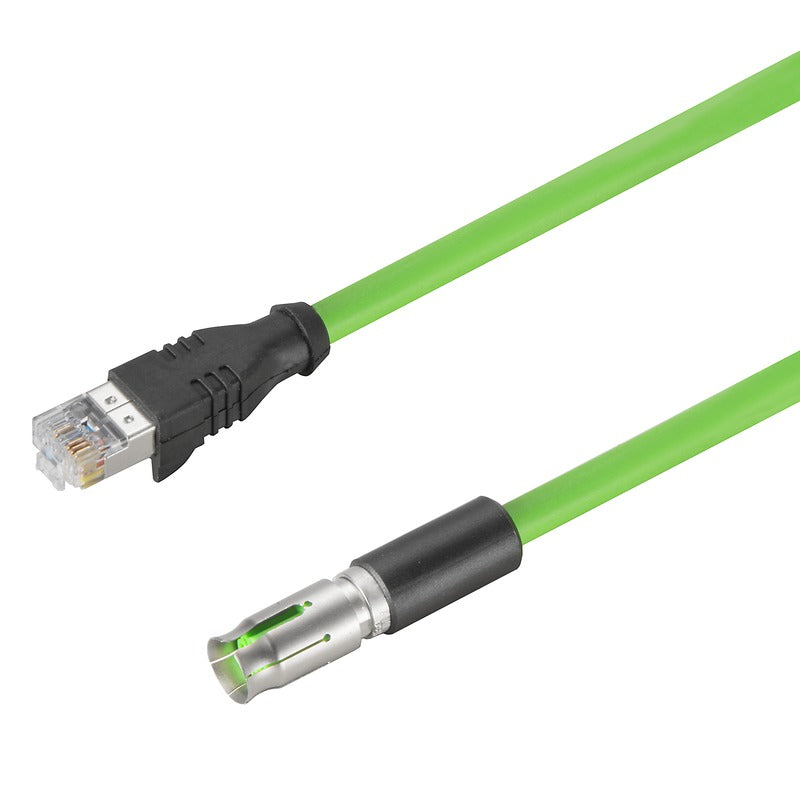 Weidmüller 2503740150 - Circular, hembra y de 08 pos a RJ45, 8p8c 4.92' (1.50m)