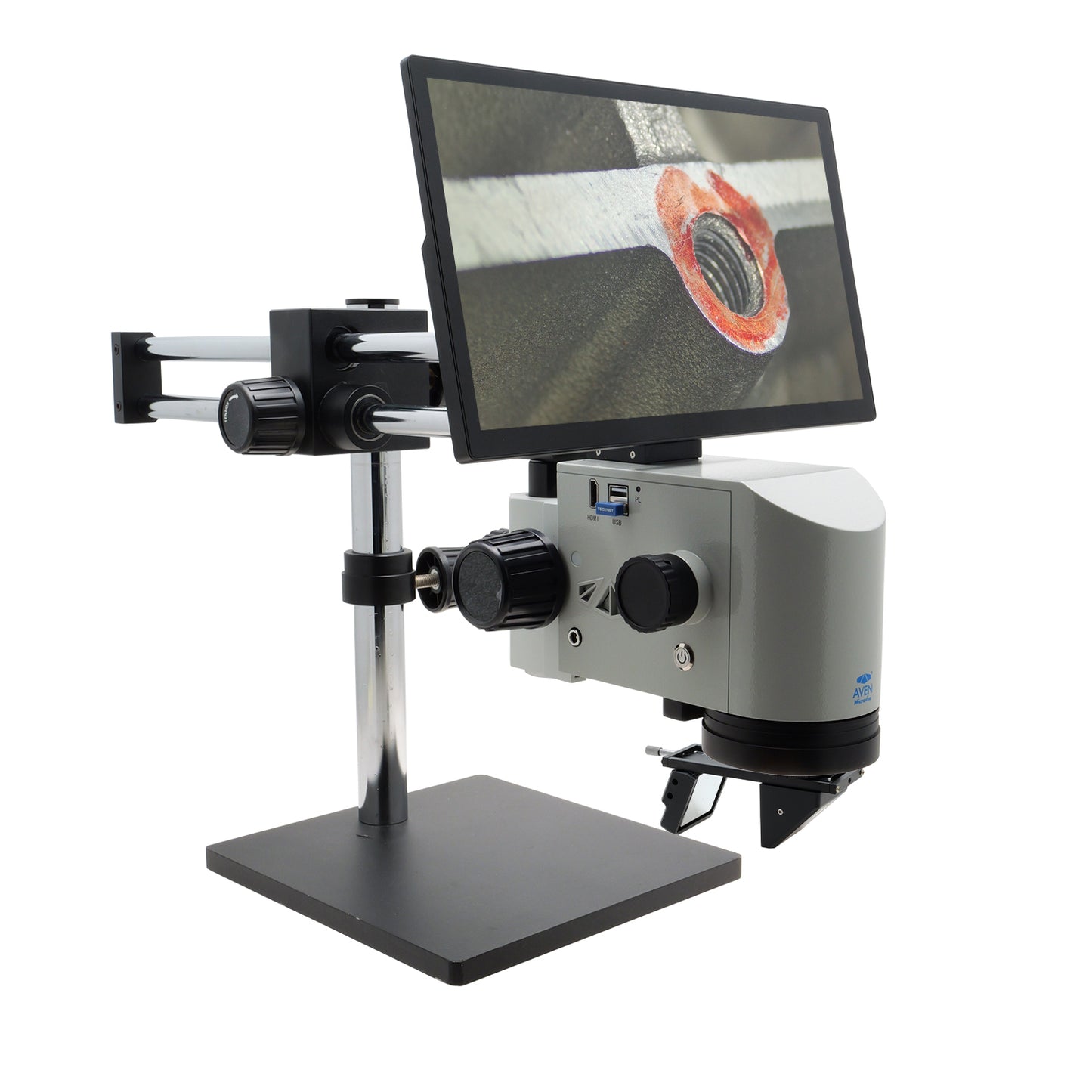 Aven Tools 26700-141-5343D MicroVue Microscope, Digital 20.7x ~ 133.4x