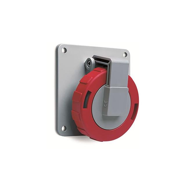 Amphenol Sine Systems Corp 2CMA100450R1000 Tough & Safe Pin y manguito (3P4W) Receptáculo, enchufes hembra 30A 480/500V, 3 fase