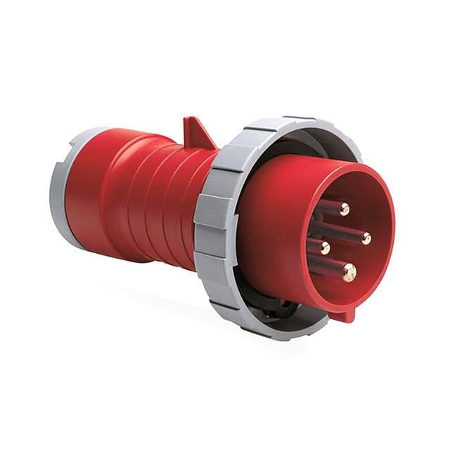 Amphenol Sine Systems Corp 2CMA100585R1000 Tough & Safe Pin y manguito (3P4W) Clavija de conexión, clavijas macho 16A 380/415V