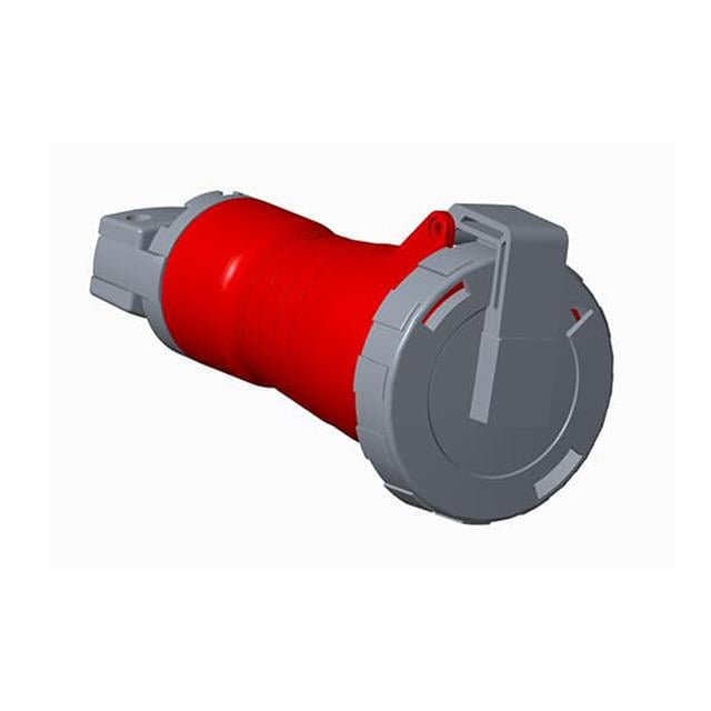 Amphenol Sine Systems Corp 2CMA100600R1000 Tough & Safe Pin y manguito (3P4W) Receptáculo, enchufes hembra 16A 380/415V