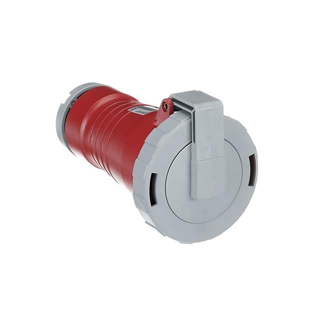 Amphenol Sine Systems Corp 2CMA100606R1000 Tough & Safe Pin y manguito (4P5W) Receptáculo, enchufes hembra 32A 200/415V