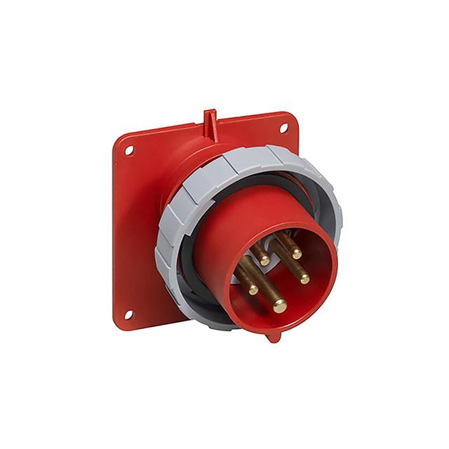 Amphenol Sine Systems Corp 2CMA100617R1000 Tough & Safe Pin y manguito (4P5W) Receptáculo, clavijas macho 32A 200/415V