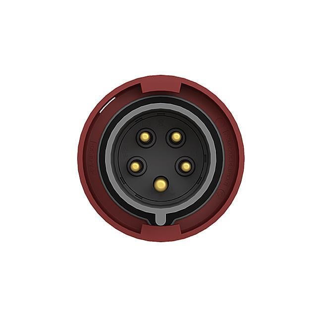 Amphenol Sine Systems Corp 2CMA101112R1000 Easy & Safe Pin y manguito (4P5W) Clavija de conexión, clavijas macho 32A 200/415V