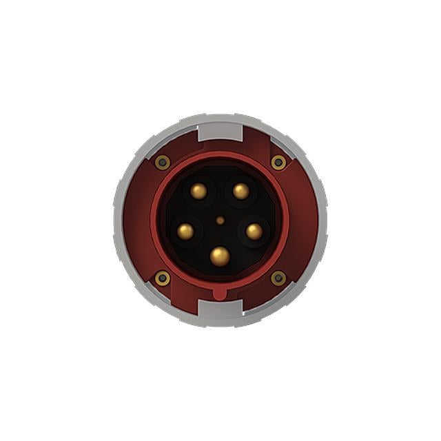 Amphenol Sine Systems Corp 2CMA166828R1000 Tough & Safe Pin y manguito (4P5W) Clavija de conexión, clavijas macho 125A 200/415V