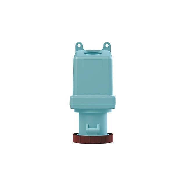 Amphenol Sine Systems Corp 2CMA167328R1000 Tough & Safe Pin y manguito (4P5W) Receptáculo, enchufes hembra 63A 200/415V