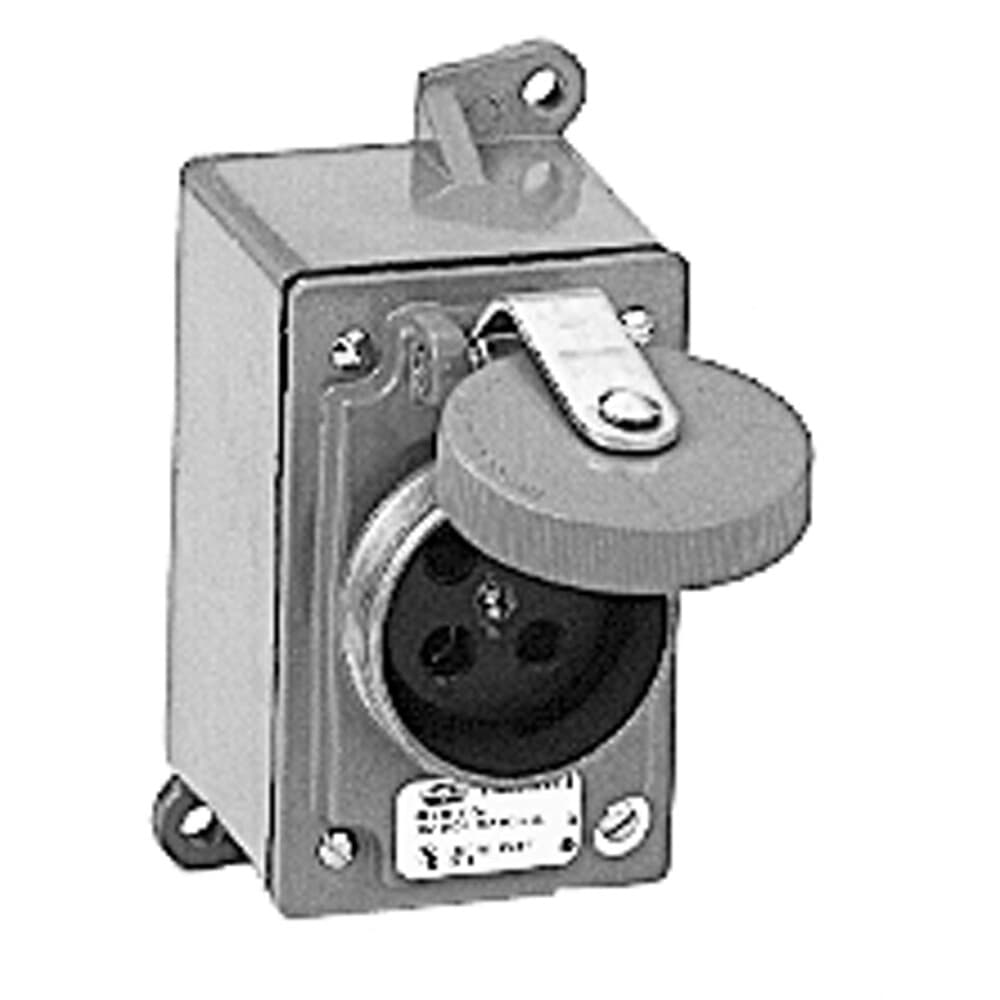 ABB Electrification (Thomas and Betts) 3753 - Pin y manguito (2P3W) Receptáculo, enchufes hembra 30A 250VCA