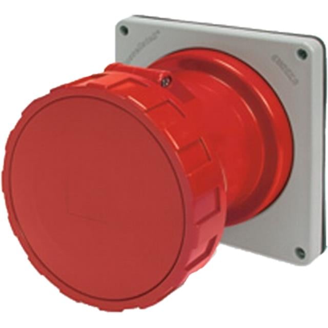 Scame 460R7W Pin & Sleeve Pin y manguito (3P4W) Receptáculo, enchufes hembra 60A 480VCA, 3 fase
