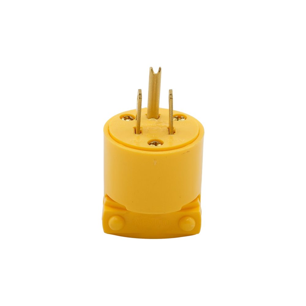 Eaton Wiring Devices 4867-BOX - NEMA 5-15P Clavija de conexión, hojas macho 15A 125VCA