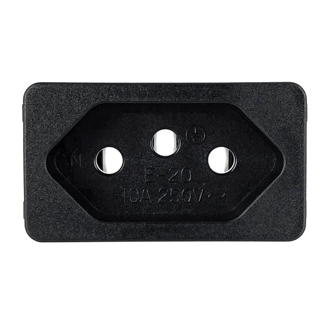Qualtek 741W-J/01 741W NBR 14136 Receptáculo, enchufes hembra - -