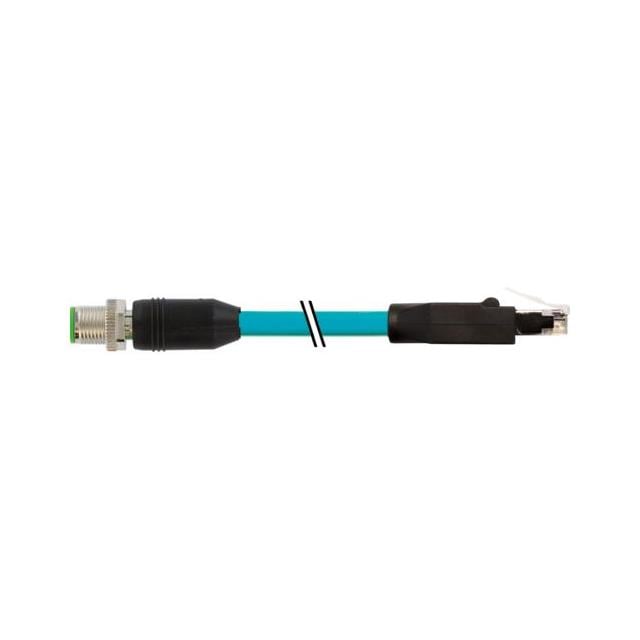 Murrelektronik, Inc 7700-48521-S4W1000 - Circular de 04 pos macho a RJ45, 8p4c 32.81' (10.00m)