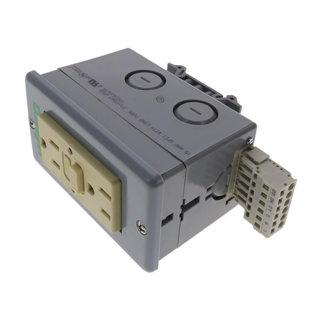 WAGO Corporation 8002-025/K050-0613/000-6500 8002 NEMA 5-15R Receptáculo, enchufes hembra 15A -