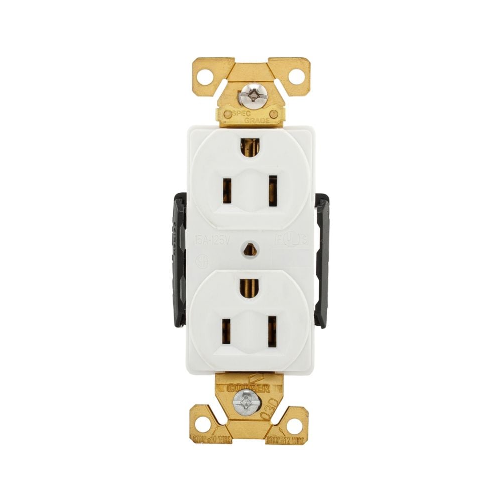 Eaton Wiring Devices AH5262W - NEMA 5-15R Receptáculo, enchufes hembra 15A 125VCA