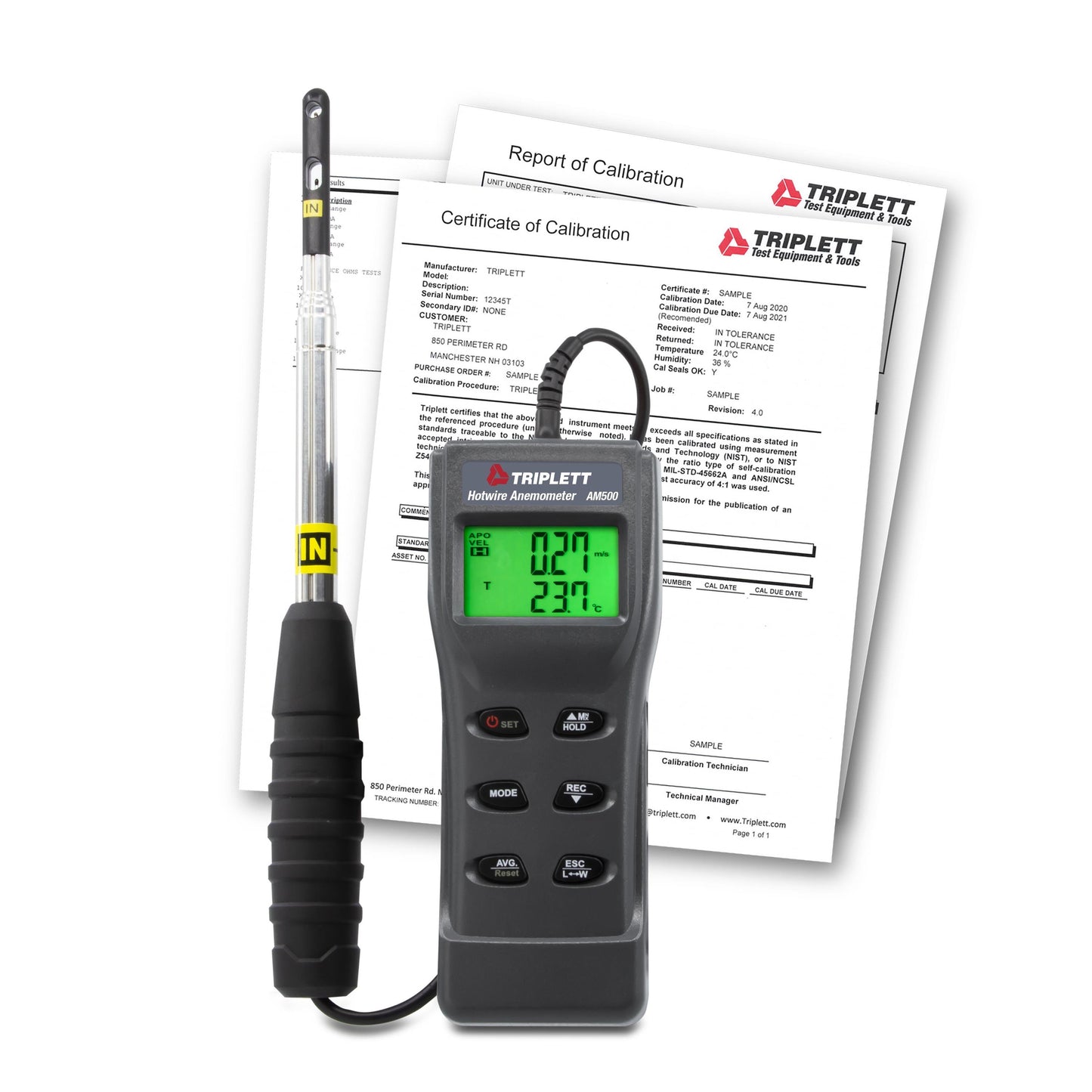 Triplett Test Equipment and Tools AM500-NIST