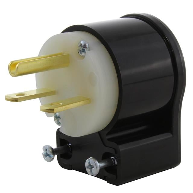 AC Connectors ASE615P AC WORKS® NEMA 6-15P Clavija de conexión, hojas macho 15A 250V