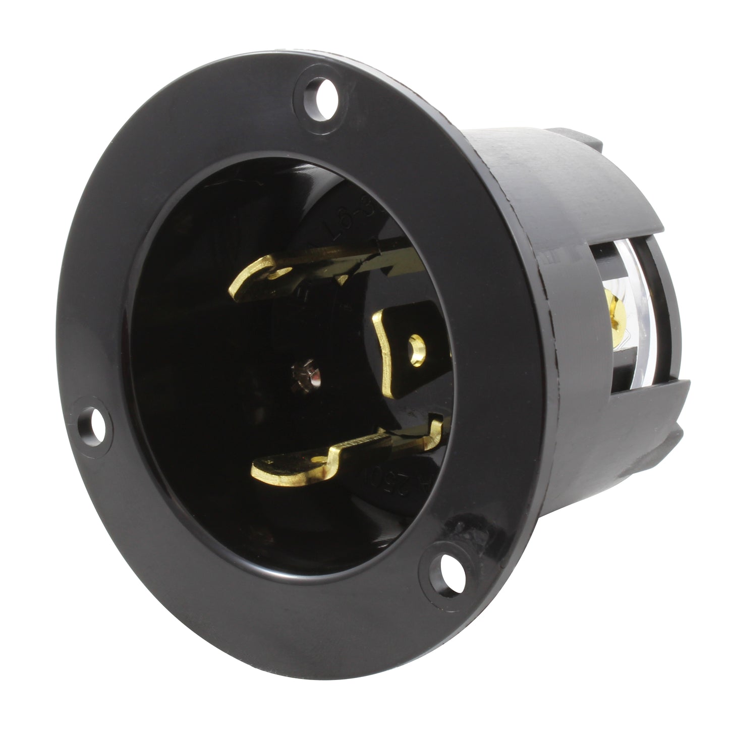 AC Connectors ASINL630P AC WORKS® NEMA L6-30P Clavija de conexión, hojas macho 30A 250V