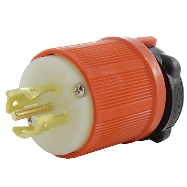 AC Connectors ASL2120P AC WORKS® NEMA L21-20P Clavija de conexión, hojas macho 20A 120/208VCA