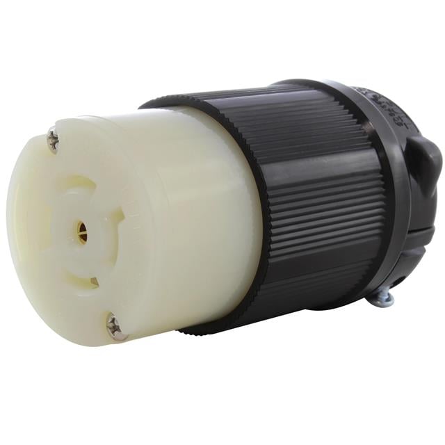 AC Connectors ASL2120R-BK AC WORKS® NEMA L21-20R Clavija de conexión, enchufes hembra 20A 120/208VCA