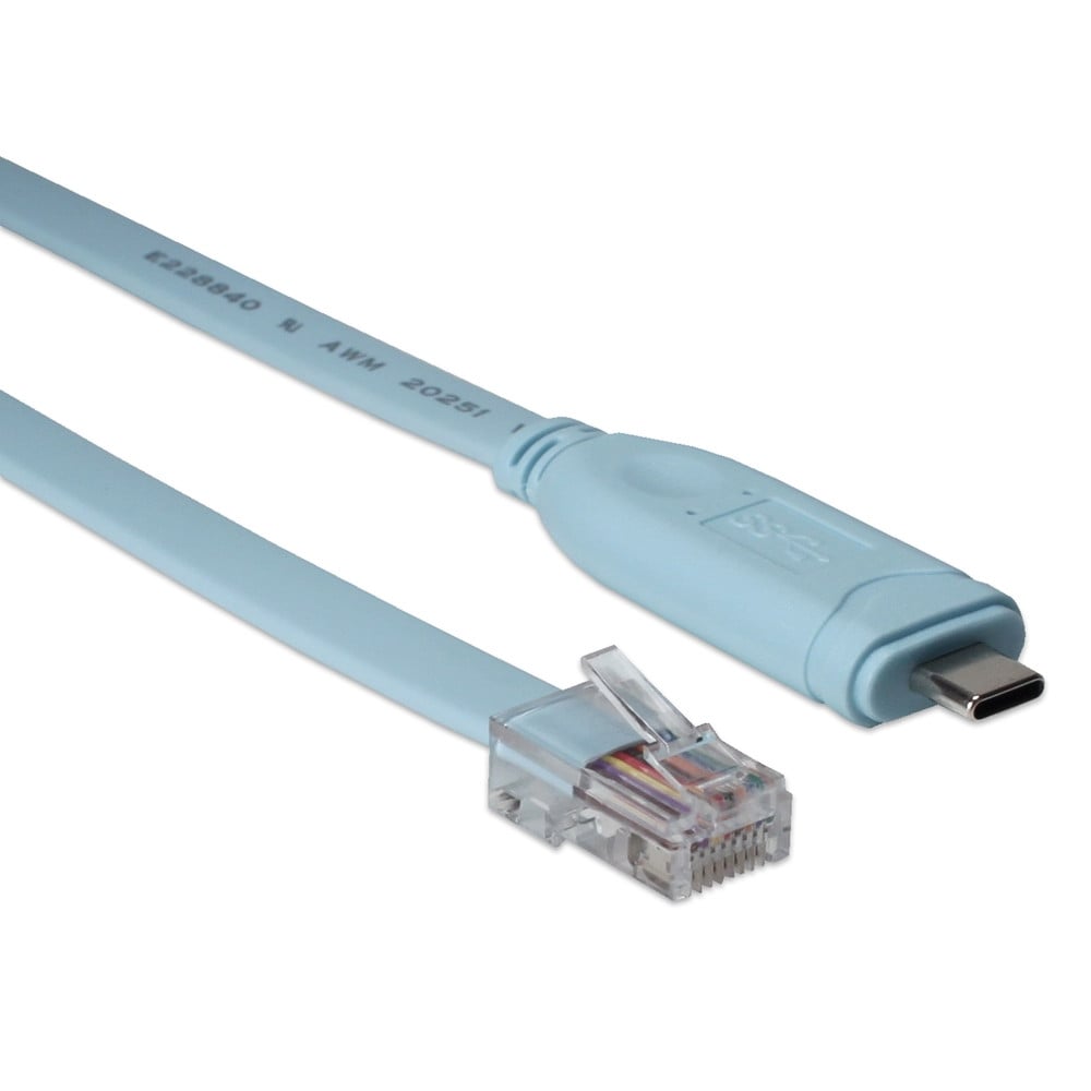 My Cable Mart BB-UR-2000M2-RC - USB C macho a RJ45 macho 6.00' (1.83m)