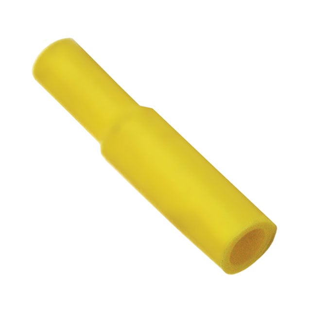 Mueller Electric Co BU-31-4 BU Clip de prueba, conductor, sonda Aislante, amarillo