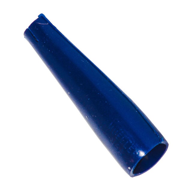 Mueller Electric Co BU-32-6 BU Clip de prueba, conductor, sonda Aislante, azul