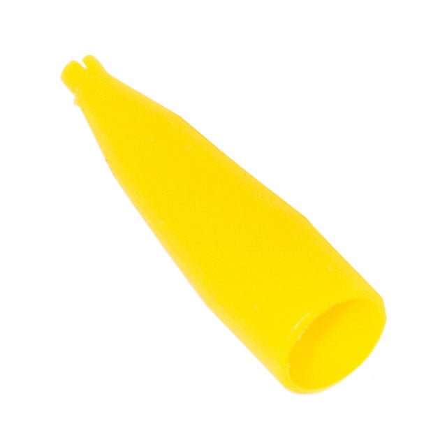 Mueller Electric Co BU-36-4 BU Clip de prueba, conductor, sonda Aislante, amarillo
