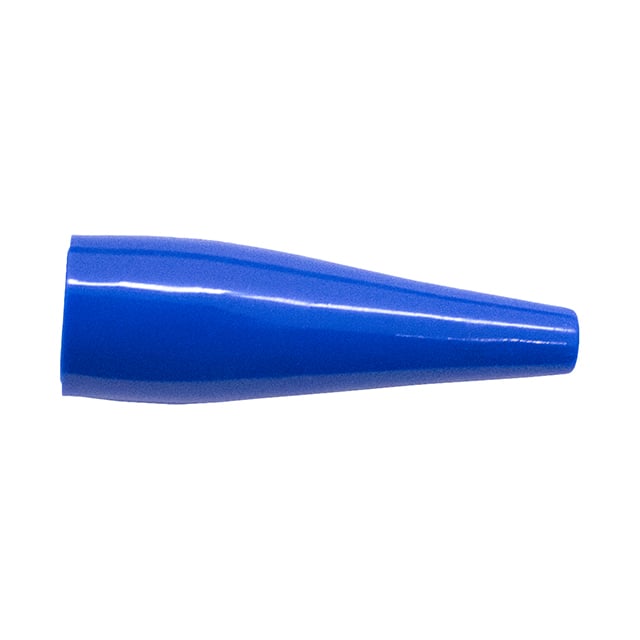 Mueller Electric Co BU-47-6 BU Clip de prueba, conductor, sonda Aislante, azul