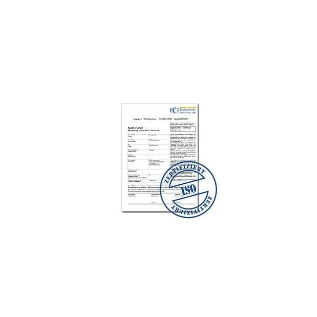 PCE Instruments CAL-IG - Especializados Servicio de calibración