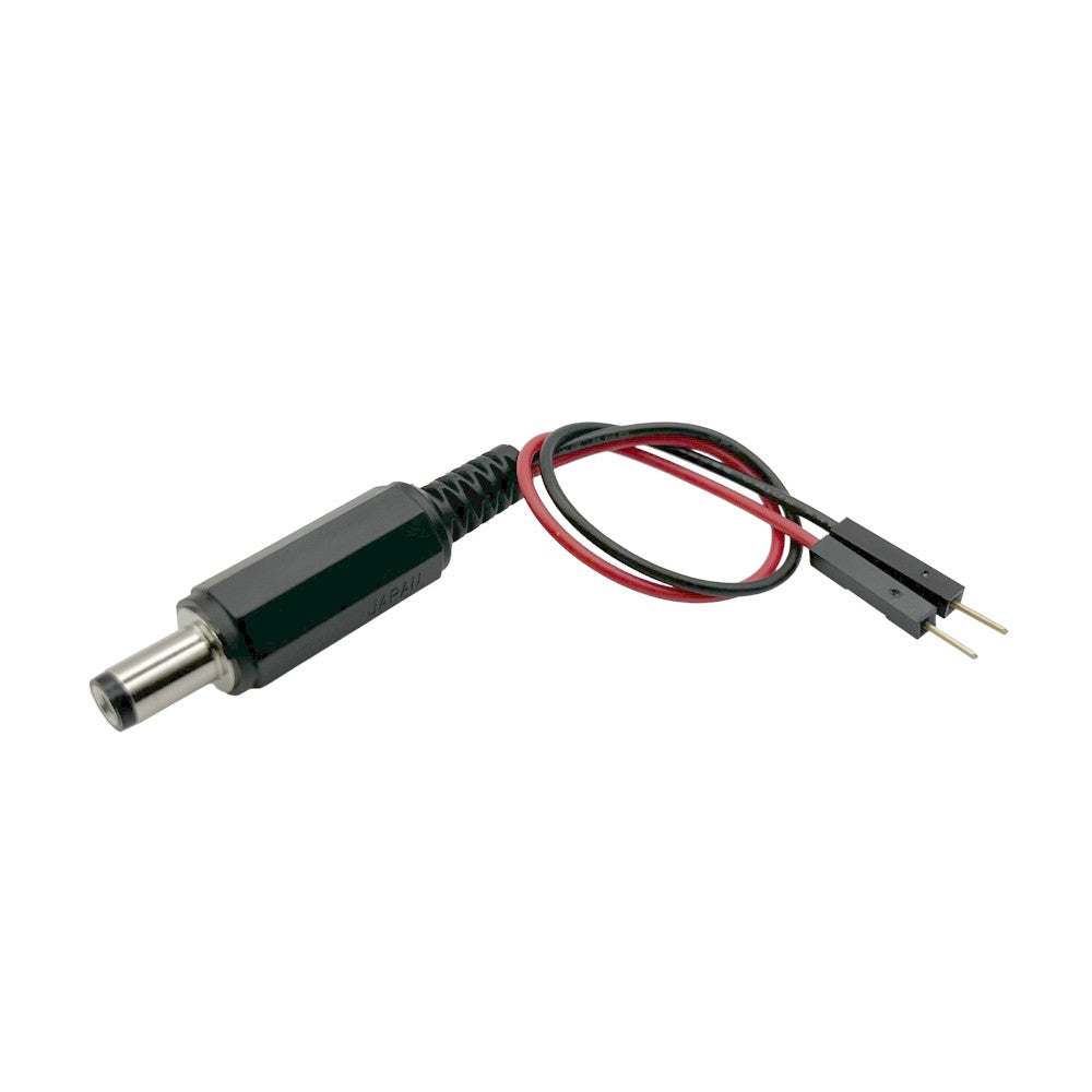 MED CDCP25P MED CC Clavija tipo barril - 2.1mm DI, 5.5mm DE a conector de pin 0.49' (150.0mm)