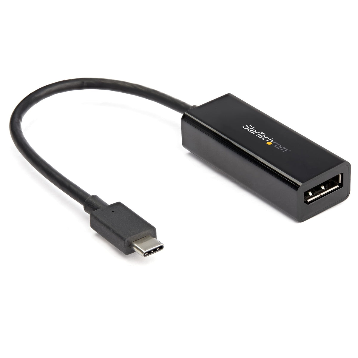 StarTech.com CDP2DP14B - DisplayPort hembra a clavija de conexión macho USB C (3.1) 0.85' (260.4mm)