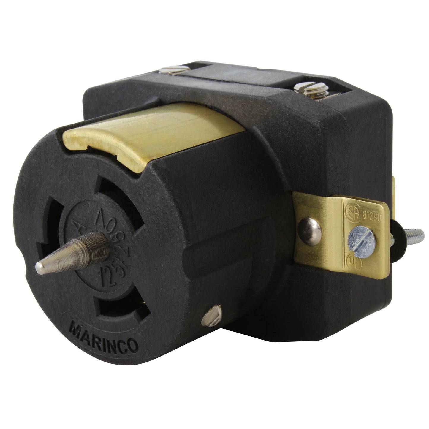 AC Connectors CS6369 Twist-Lock® NON-NEMA (3P4W) Receptáculo, toma hembra 50A 125/250VCA