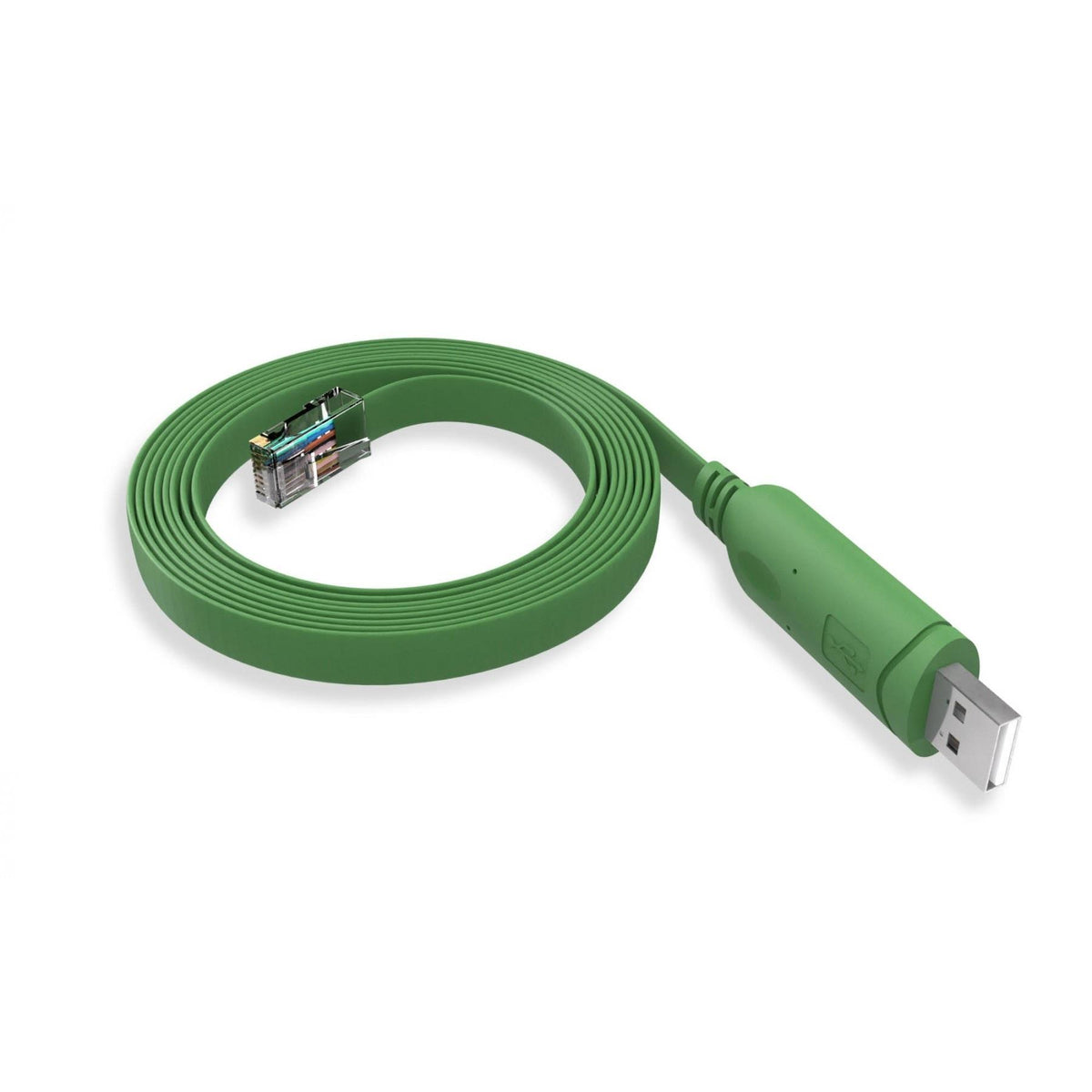CompuCablePlusUSA DBM-U2RM-06GRE DBM Conector USB A macho a RJ45 (8p8c) macho 6.00' (1.83m)