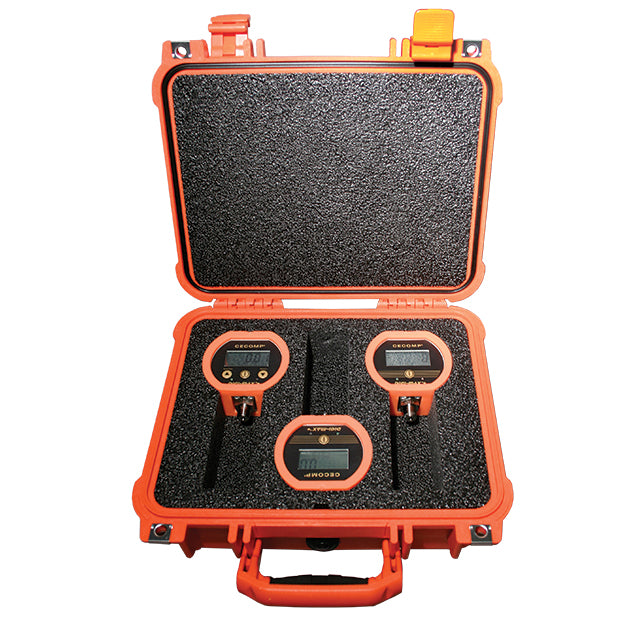 Pelican DPG-OK3 Cecomp® Manómetro Estuche de transporte, rígido