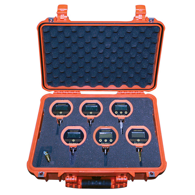 Pelican DPG-OK6 Cecomp® Manómetro Estuche de transporte, rígido