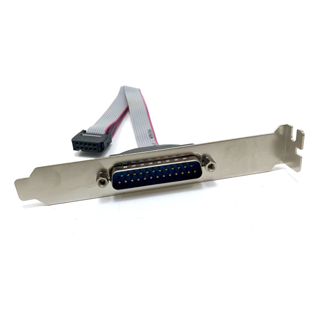 Micro Connectors, Inc. F04-215B - D-Sub de 25 pos. macho a toma rectangular de 10 pos. 1.00' (304.8mm)