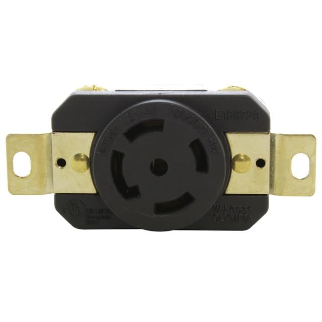 AC Connectors FML2130R AC WORKS® NEMA L21-30R Receptáculo, toma hembra 30A 120/208VCA