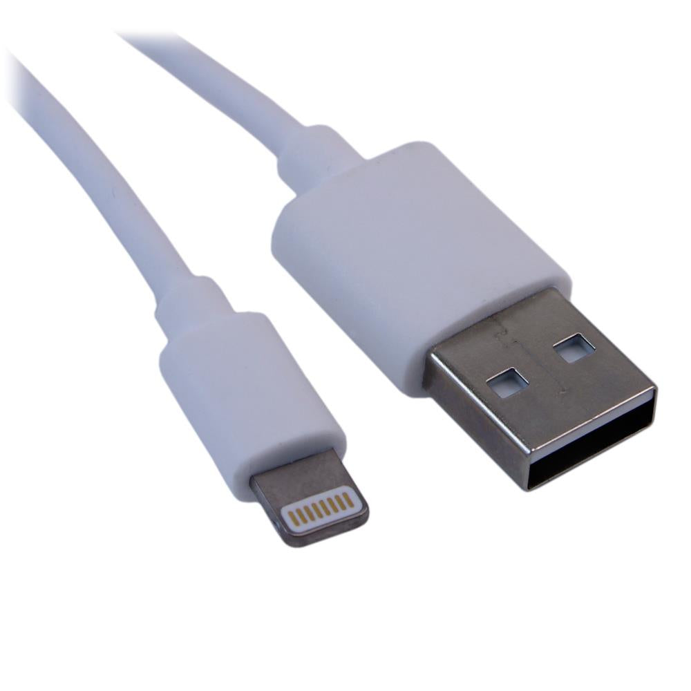 My Cable Mart GC-MFI-18IN-WHI MFI-USB-WHI Enchufe macho USB A a conector de iluminación i5 1.50' (457.2mm)