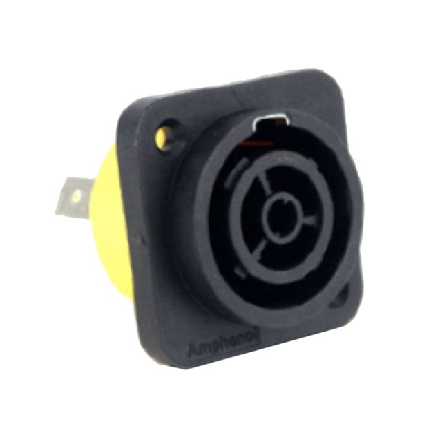 Amphenol Audio HPT-3-FDW HPTSeries™ Power Conexión personalizada Receptáculo, enchufes hembra 16A 250VCA